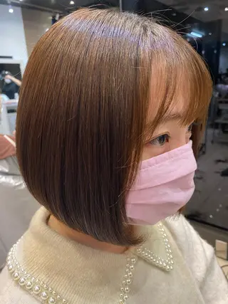 ショート カラー パーマ Bianca 代表 硲 貴亮【東武練馬】のヘアスタイル