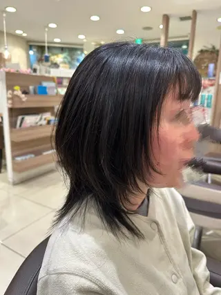 ミディアム Miyu🦄ash メンズカット/まつげのヘアスタイル