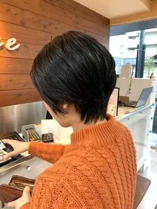 ショート 似合わせ/前髪カット /店長   村上直也のヘアスタイル