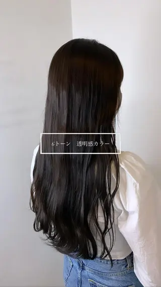 ロング 縮毛矯正/髪質改善/ HARUのヘアスタイル