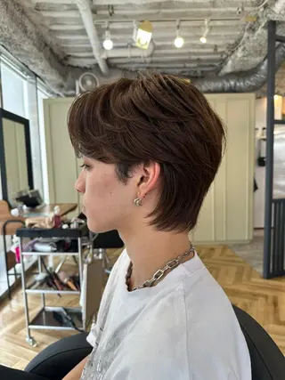 メンズ 渋谷/メンズパーマ/ ミディアム/田代昂平のヘアスタイル