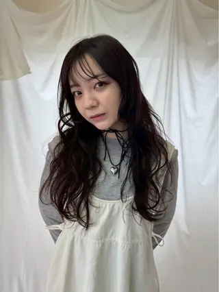 ロング 韓国レイヤー YOKE reinaのヘアスタイル