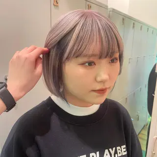ショート カラー レイヤー/エクステ /優衣のヘアスタイル