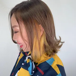 ミディアム 佐藤 香太のヘアスタイル