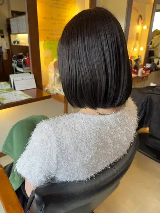 ショート 希優/ケアカラー /ハイトーンカラーのヘアスタイル