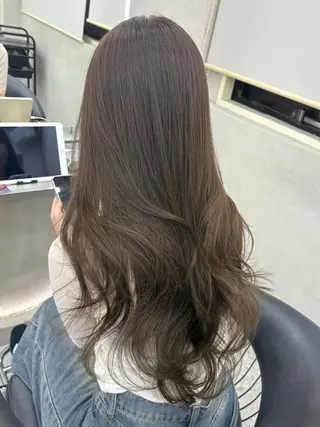 ロング カラー ヘアアレンジ fumika🎀 ベージュのヘアスタイル