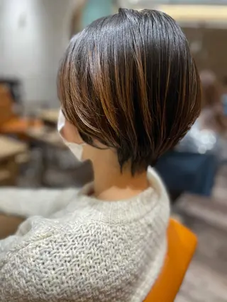 ショート 平田 怜のヘアスタイル