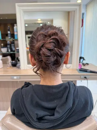 ロング ヘアアレンジ 韓国ヘアメイク🎀/ 縮毛矯正✨山本媛香のヘアスタイル
