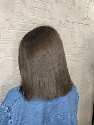 ミディアム カラー 🦄ハイトーンカラー 🦄まるおしょうのヘアスタイル