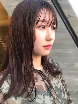 ミディアム ヒラヤマ ユウスケのヘアスタイル