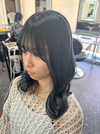 ロング カラー 髪質改善⭐️縮毛矯正 中野⭐️Rinaのヘアスタイル