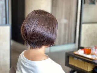 ショート カラー 宮城 将大のヘアスタイル