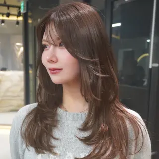 ミディアム カラー 🎀𝑆𝐴𝑅𝐴 /レイヤーカット🎀のヘアスタイル