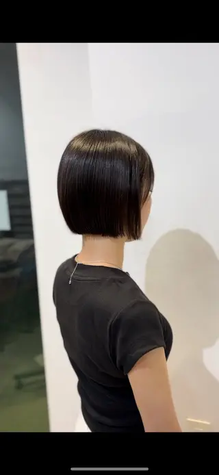 ショート カラー ⭐️似合わせボブ ⭐️かえでのヘアスタイル