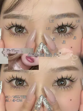マツエク・マツパ ☆eyelist _miu☆のマツエク・マツパデザイン