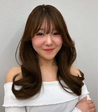 ロング カラー ロンドネートゥル所属・Lond💙 SAYAKA🌺のヘアスタイル