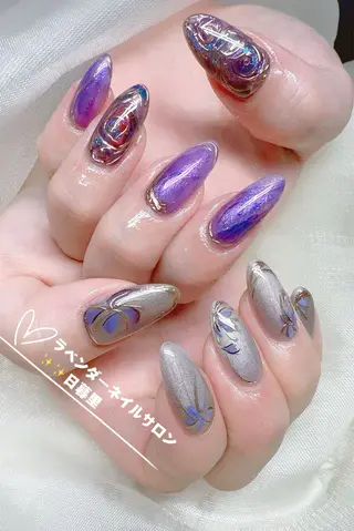ネイル 日暮里2 lavenderのネイルデザイン