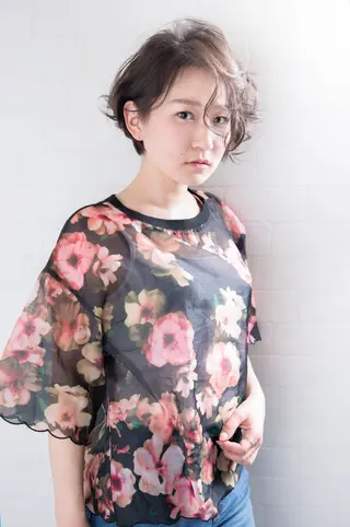 ショート パーマ パーマ特化 フシキサトシのヘアスタイル