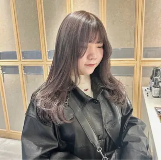 セミロング カラー ayumi / ミディアムトーンのヘアスタイル