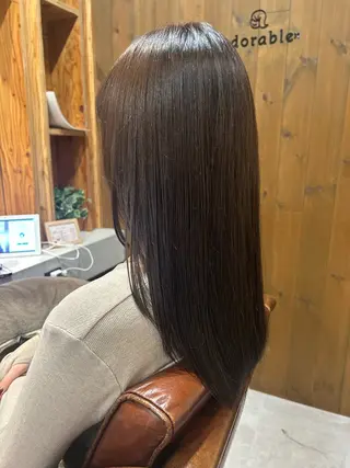 ロング adorable 樋口円のヘアスタイル