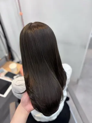 セミロング 透明感/韓国ヘア/ miyu 🎀のヘアスタイル