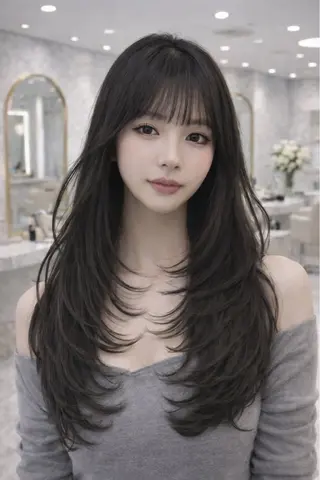 ロング シンタニナオト /梅田茶屋町のヘアスタイル