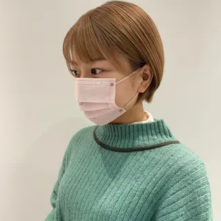 ショート カラー 立川✨ブリーチ/ ケアブリーチ✨のヘアスタイル