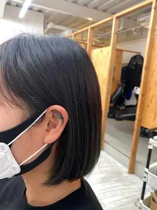ショート カラー うる艶ヘア♡韓国好き 透明感　shotaのヘアスタイル