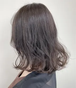 ミディアム カラー 【透明感、艶髪】西村 有司のヘアスタイル