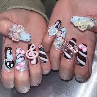 ネイル 🎶個性派ネイル💅 /Komachi❤️のネイルデザイン