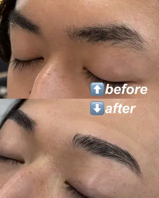 メンズ アイブロウ 「SHOT」 miharuの眉毛・アイブロウイメージ