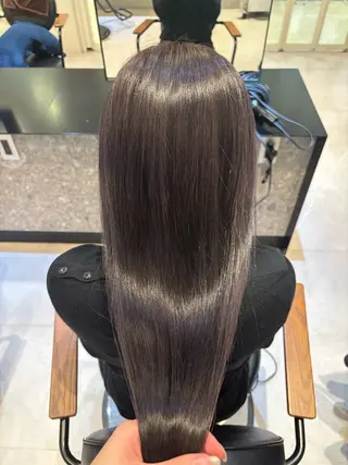 ロング カラー カラー/髪質改善 トリートメント/優果のヘアスタイル