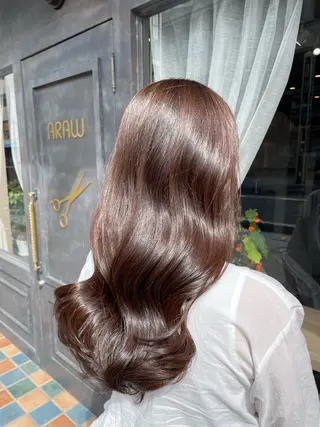 ロング カラー BOTANIUM.An所属・BOTABIUM nanamiのヘアスタイル