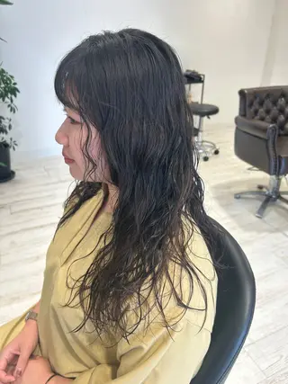 ロング パーマ Hattori Ryukiのヘアスタイル