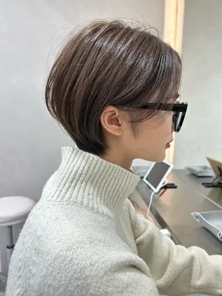 ショート _WHITE所属・石川直樹 似合わせカット✨のヘアスタイル