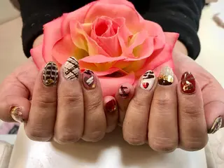 ネイル ♡ビジュール♡ NAIL &まつ毛のマツエク・マツパデザイン