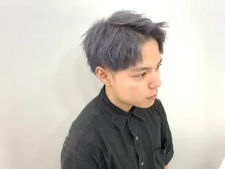 ショート カラー メンズ メンズカット松戸/韓 国/メンズパーマ航太のヘアスタイル