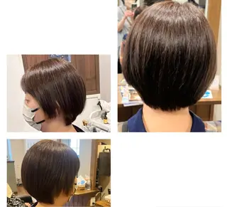 ショート 馬場 麻奈美のヘアスタイル