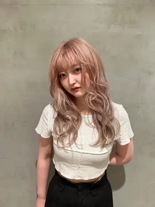 ロング タナカ カナ🫧のヘアスタイル