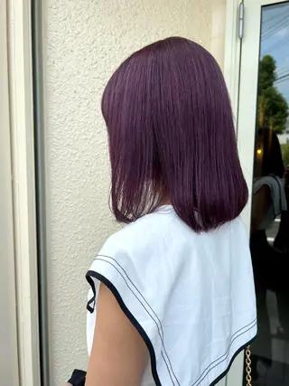 ミディアム miri.. 久留米　haruのヘアスタイル