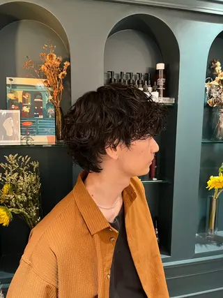 パーマ メンズ 🌻暖色カラー🌻 sakuraのヘアスタイル