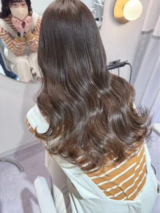 ロング 特化✨透明感カラー 白髪染め✨住田緋菜のヘアスタイル