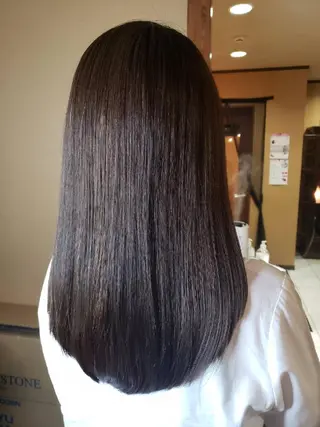 セミロング ヘアーサロン  ジュエル所属・青山 早智子のヘアスタイル