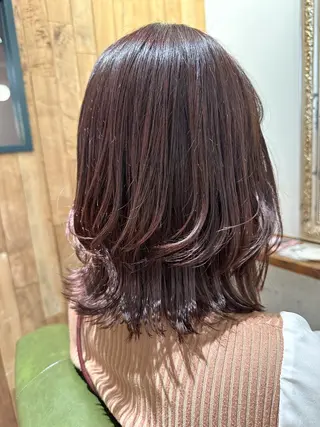 ミディアム カラー 滝口 江梨🔅のヘアスタイル