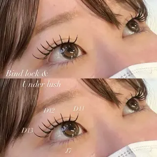 マツエク・マツパ Nanami🩶 Addressのマツエク・マツパデザイン