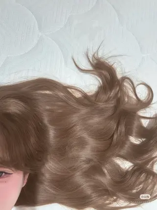 カラー 透明感ベージュ🎀 Anju/渋谷🎀のヘアスタイル