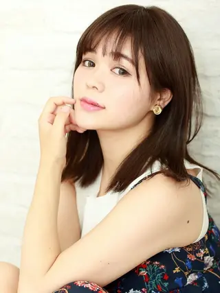 ミディアム カラー 吉祥寺 似合 わせcut/kanaのヘアスタイル