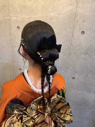 ヘアアレンジ 26日🙆‍♀️ 💐🤍理保のヘアスタイル