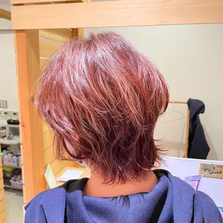 ショート カラー ✨髪質改善🎨 杉本賢人のヘアスタイル
