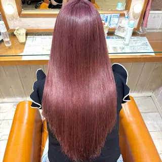 ロング 🌸小島友梨香🌸 ブリーチカラーのヘアスタイル